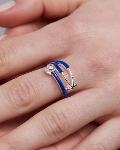Stethoscope Enamel Ring